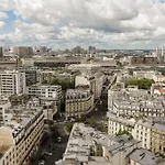 Paris Centre, Gorgeous Panorama, Terrace, Design