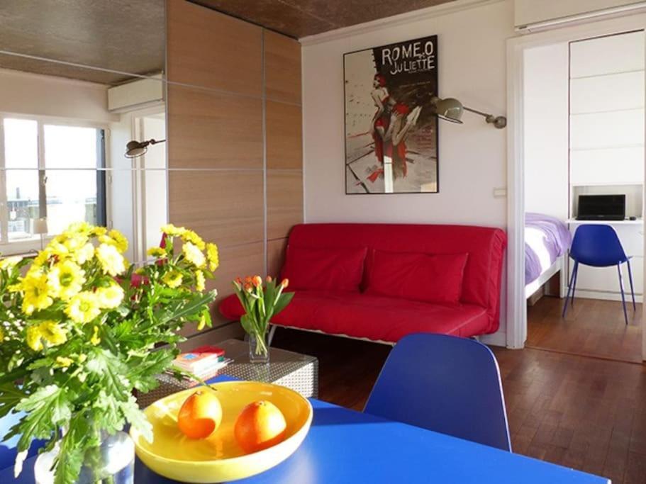 Apartment Centre, Gorgeous Panorama, Terrace, Design Paris